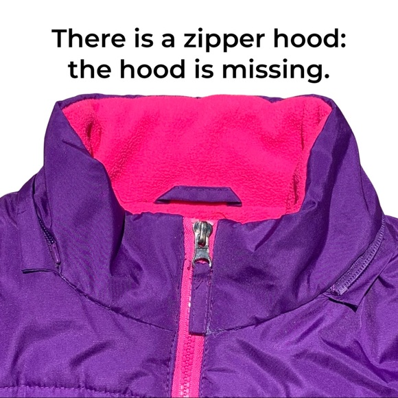 Purple and Pink Winter Coat Size 16 (Girls’) - Picture 4 of 10